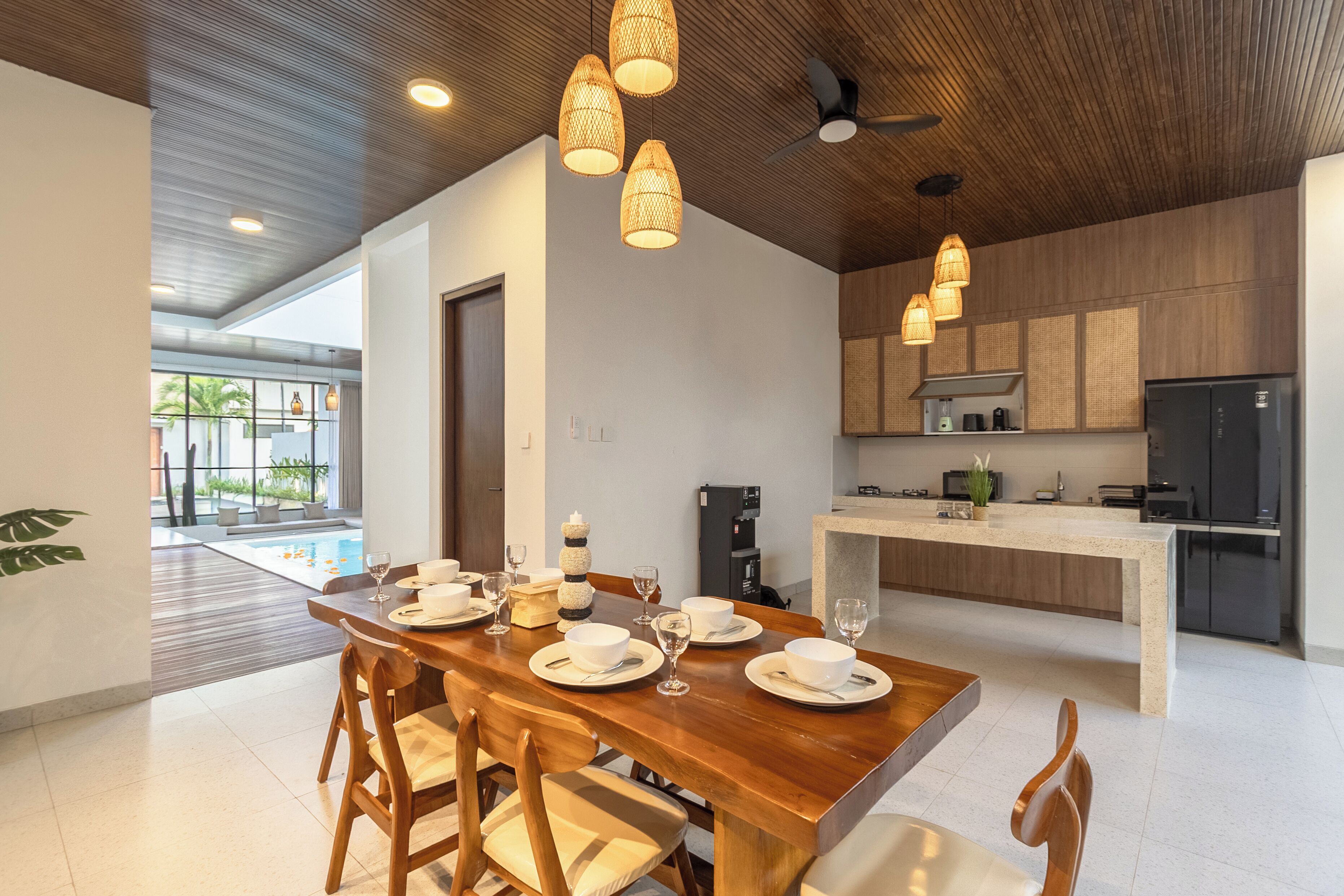 Villa, 3 habitaciones, alberca privada, vista a la playa | Restaurantes