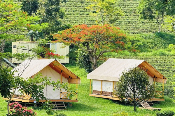 Deluxe Tent, Balcony, Garden View | Exterior