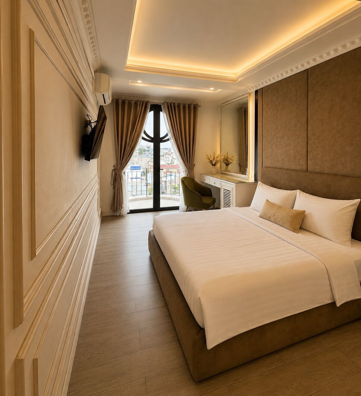 Chambre Luxe, vue ville | Wi-Fi gratuit