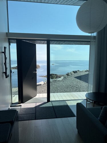 High end sea cabins at Å in Lofoten. Cabin nr. 3