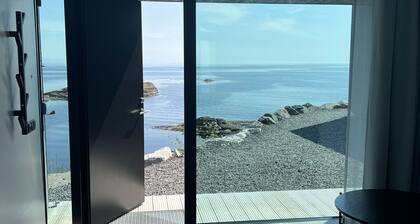 High end sea cabins at Å in Lofoten. Cabin nr. 3