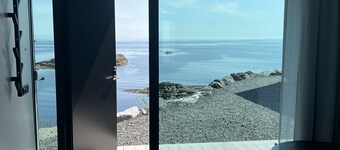 High end sea cabins at Å in Lofoten. Cabin nr. 3
