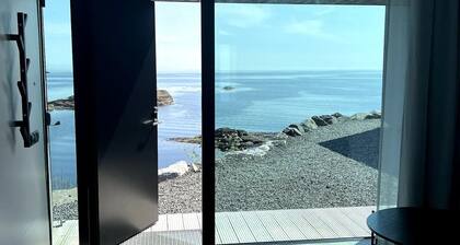 High end sea cabins at Å in Lofoten. Cabin nr. 4