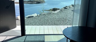 High end sea cabins at Å in Lofoten. Cabin nr. 4