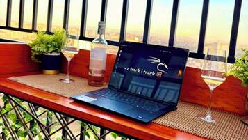Family Apartment, Balcony, City View | Balcony