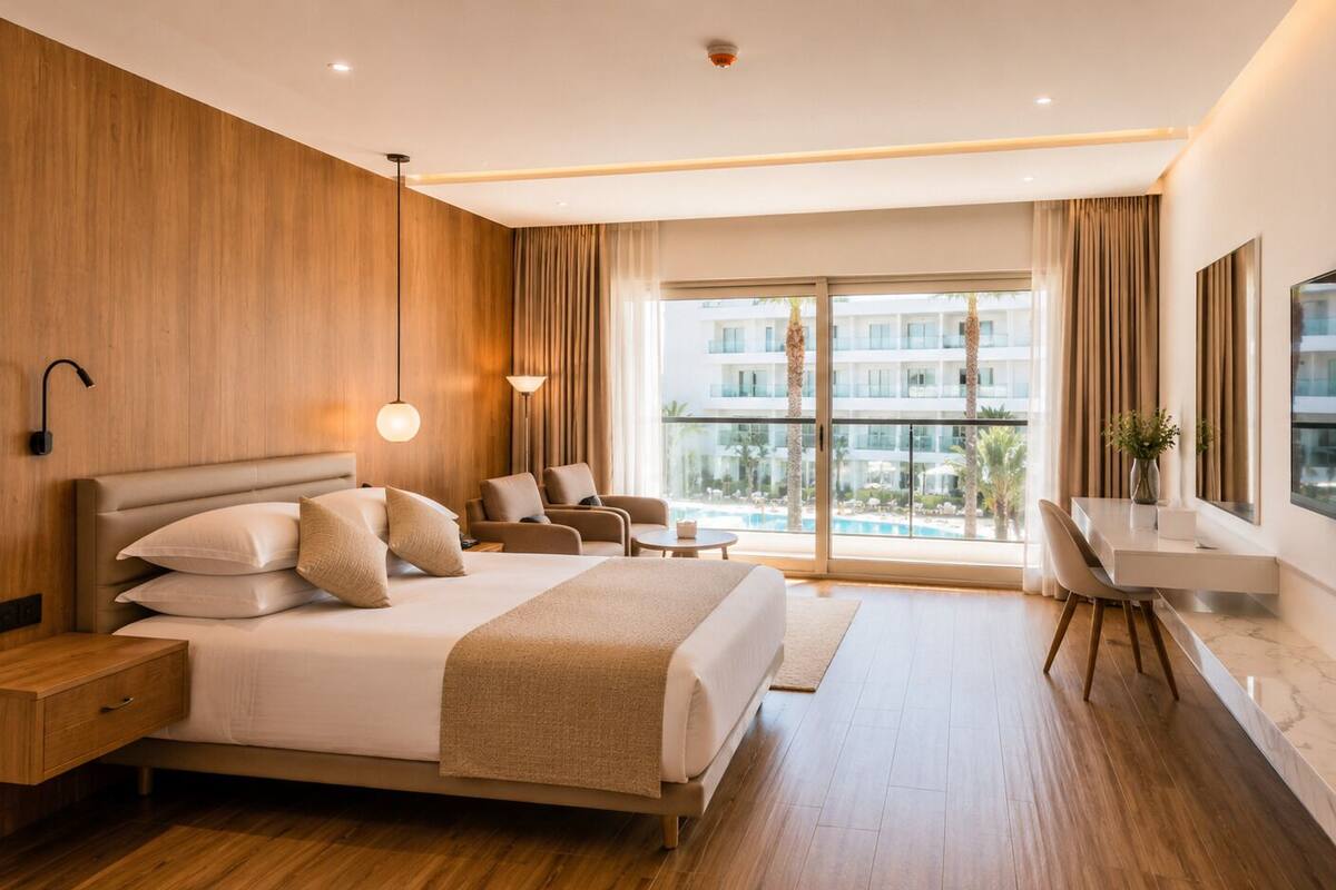 Superior Double or Twin Room, Balcony, Sea View