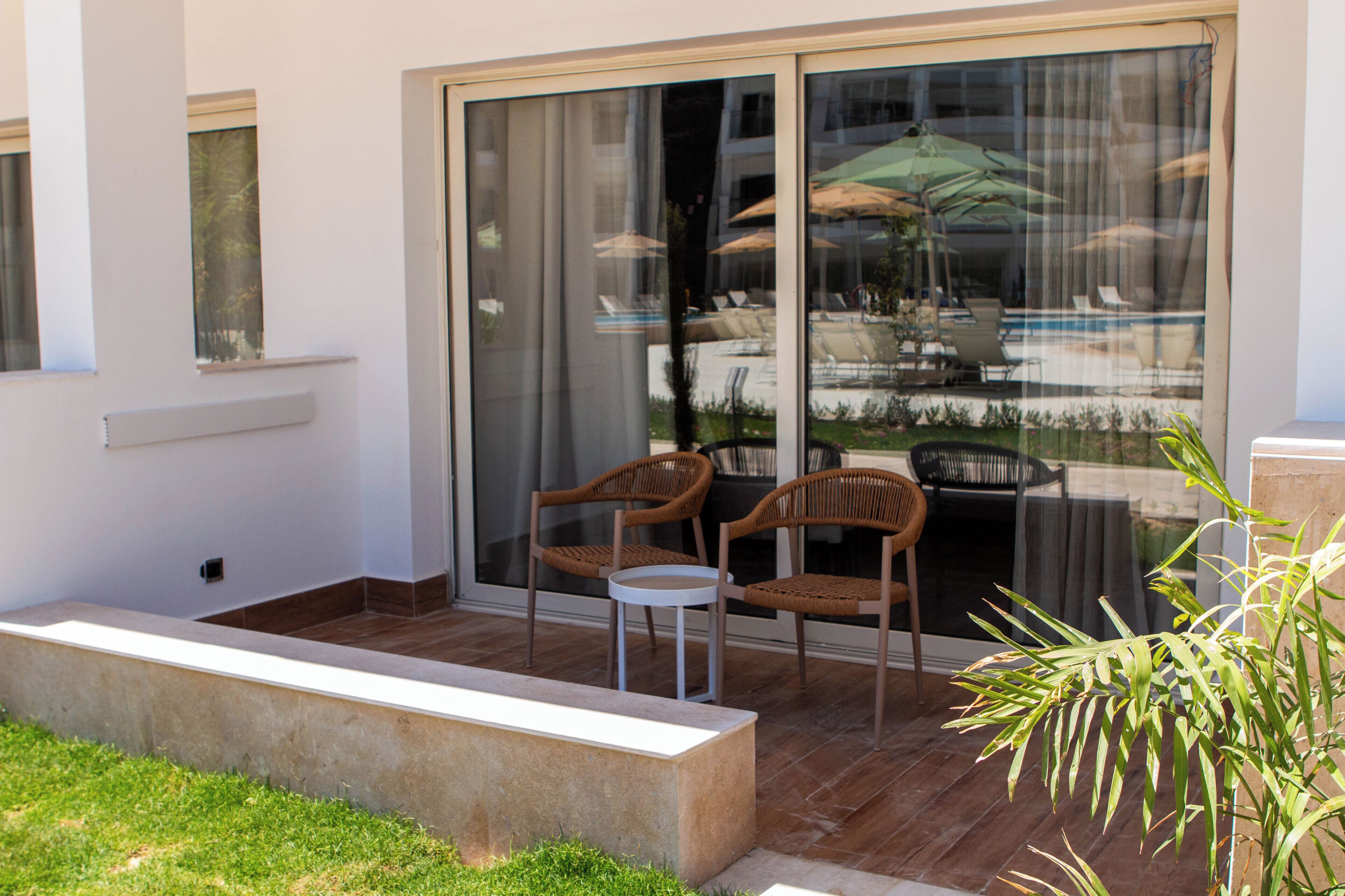 Chambre Supérieure Double ou avec lits jumeaux, balcon, vue mer