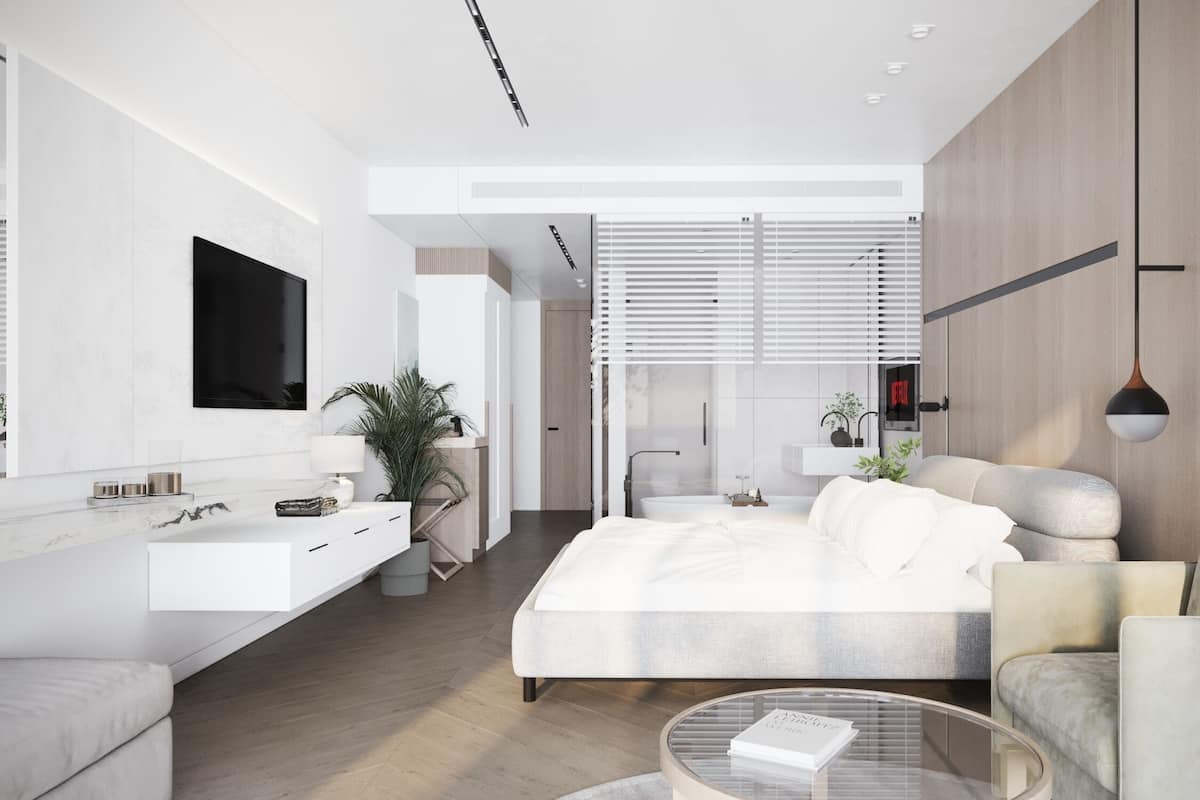 Kamar Double atau Twin Deluks, balkon, pemandangan laut | Brankas, setrika/meja setrika, dan Wi-Fi gratis