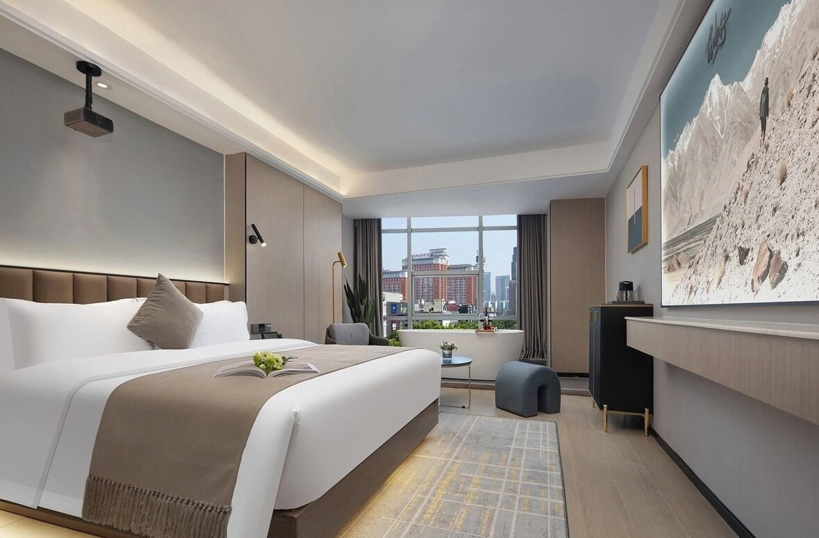 Habitación Premier | Espacio para trabajar con laptop, insonorización y wifi gratis 