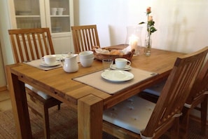 Dining - Holiday apartment with 2 bedrooms (Reichelsheim)