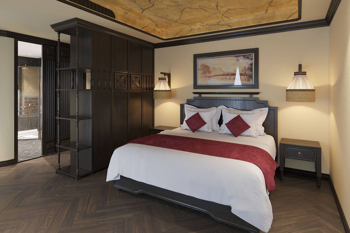 Habitación Premier con 1 cama doble o 2 individuales, vistas a la ciudad | Caja fuerte, cortinas opacas, sistema de insonorización