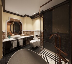 Deluxe Double Room, City View | Bathroom - Amiana Hotel Hanoi (Hanoi)