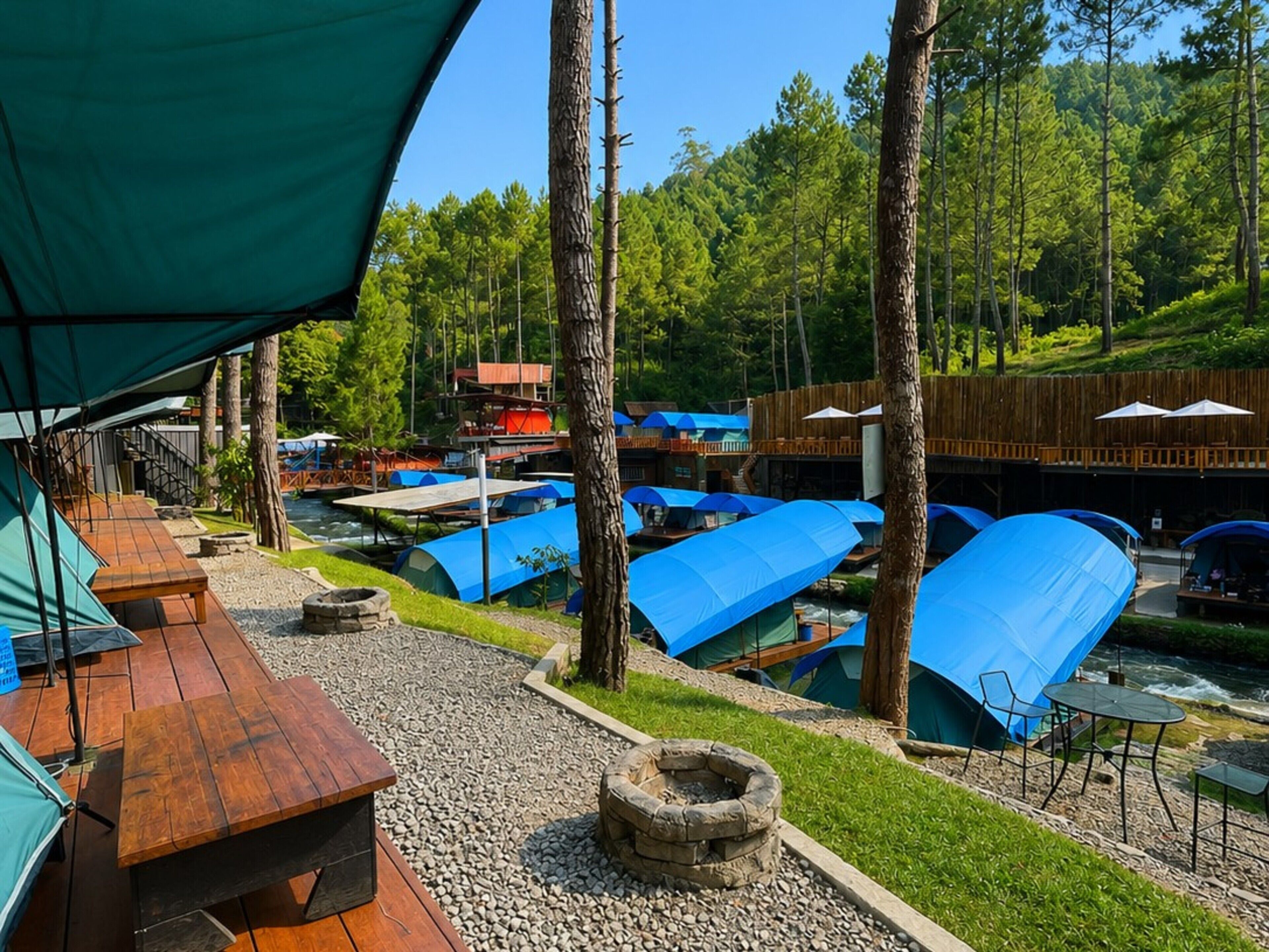 Tent Riverview | Free WiFi
