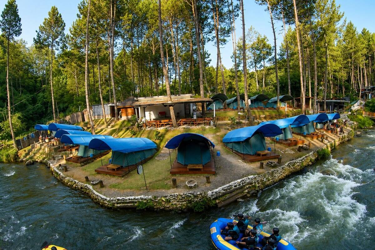 Tent Riverside | WiFi (free)
