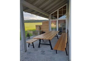 Outdoor dining - Holiday home Zinnöcker (Breitenberg)