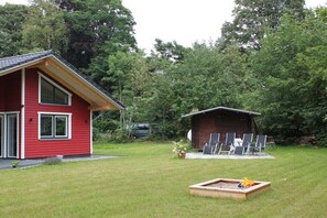 Property grounds - Holiday home in Lindhöft with swimming pool (Lindhöft)