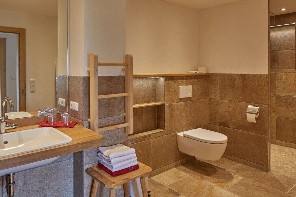 Een douche, een haardroger