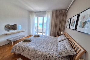 Free WiFi, bed sheets - Holiday apartment in Rabac with balcony (Rabac)