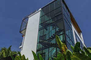 Façade de l’hébergement