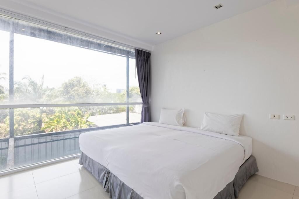 Family Villa | Desk, blackout drapes, iron/ironing board