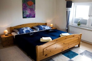 2 bedrooms, iron/ironing board, free WiFi, bed sheets - Holiday apartment with 2 bedrooms (Fehmarn-Bannesdorf)