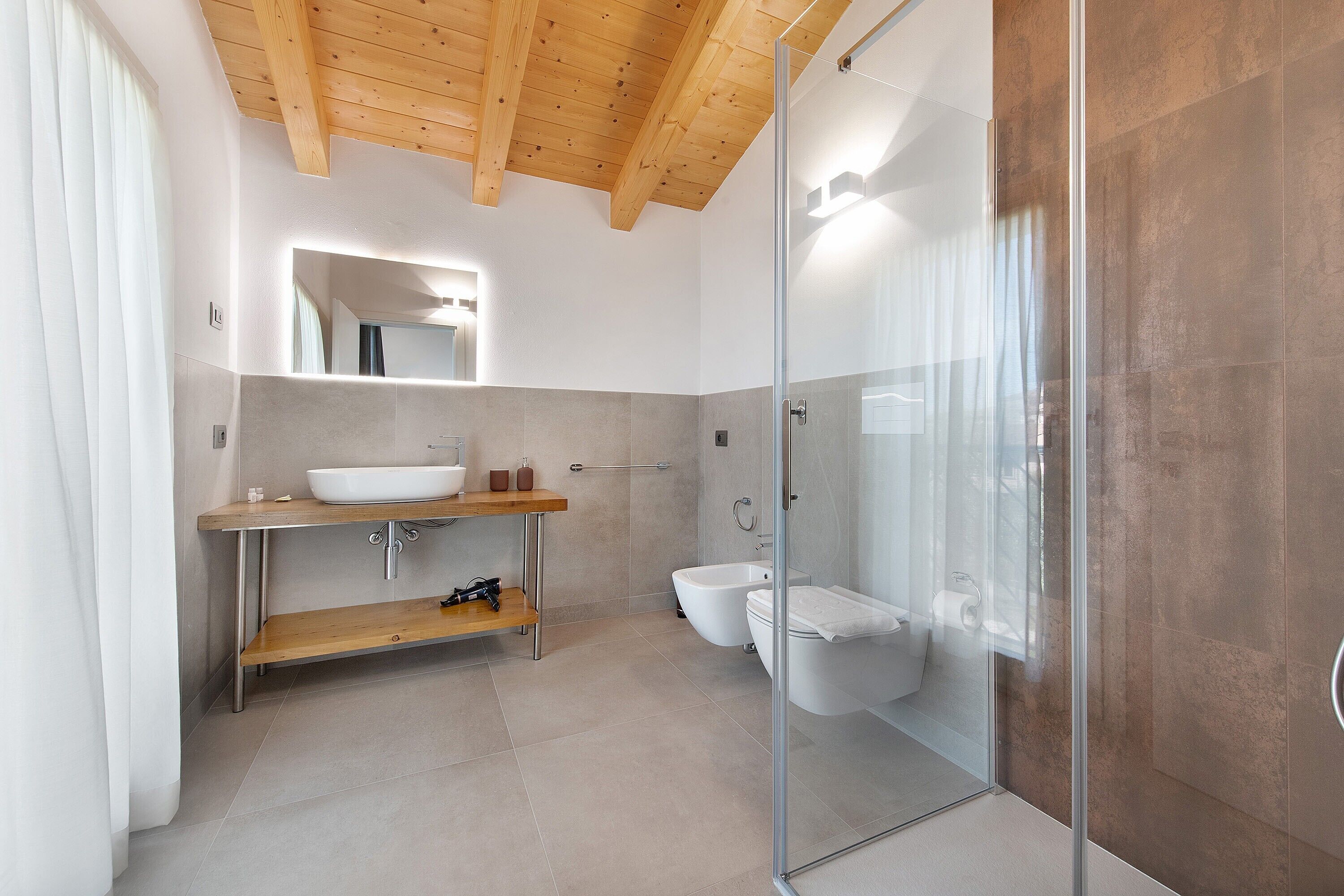 Dusche, Handtücher