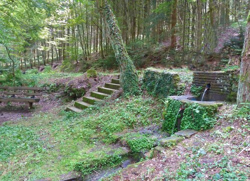 Odenwälder Kleinhaus, Tagelöhnerhaus in Fachwerk mit historischer Ambiente.