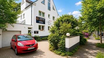 Voorkant van accommodatie