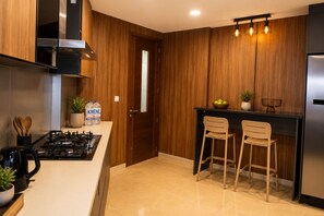 Full-size fridge