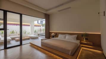 Chambre Double Majestueuse | Bureau, Wi-Fi gratuit, draps fournis