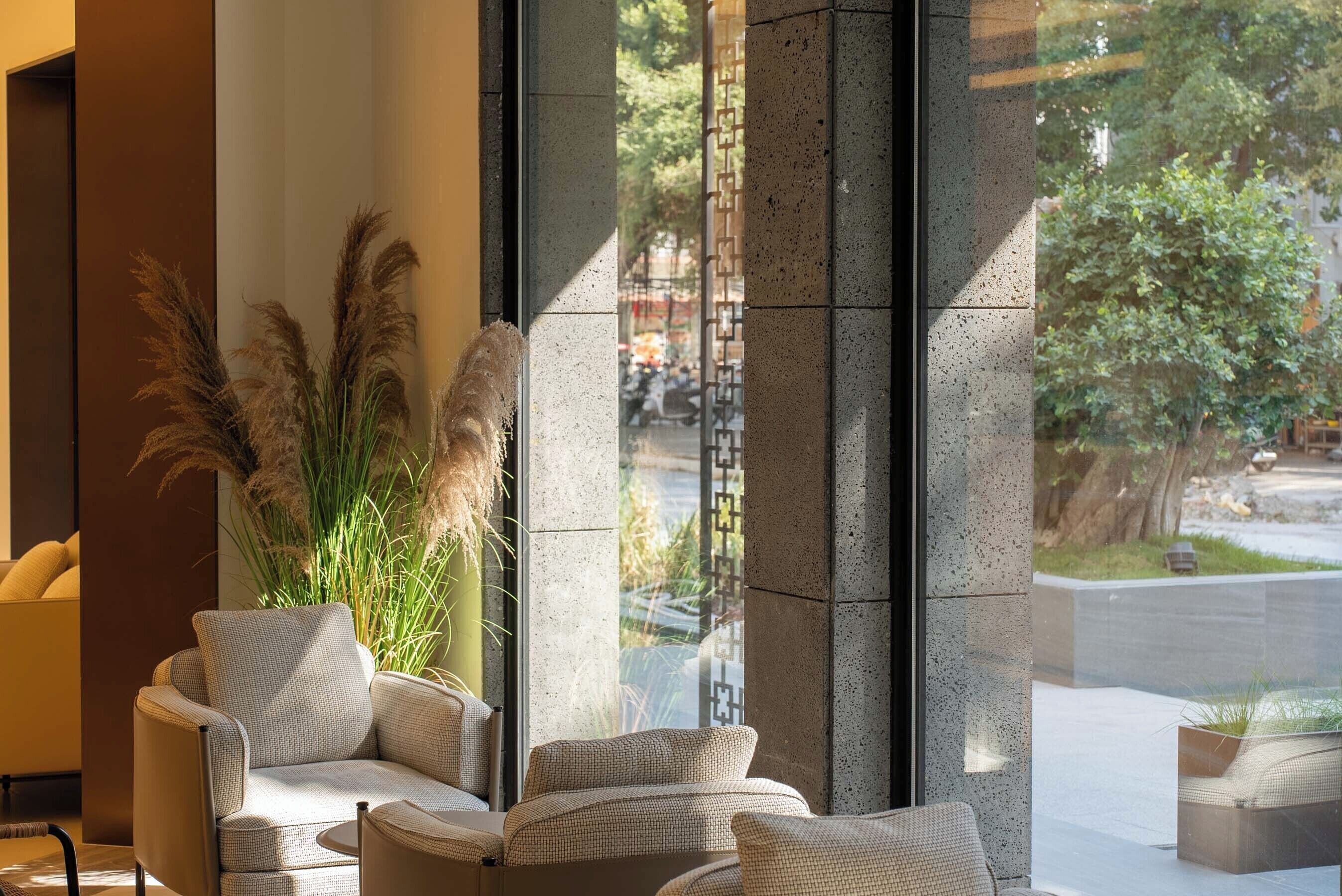 Lobby sitting area