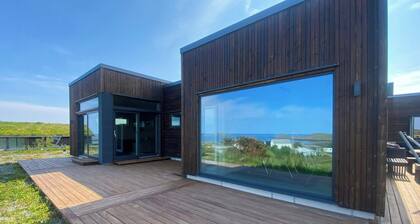 Ferienhaus mit direktem Zugang zum Meer in Kråkvåg
