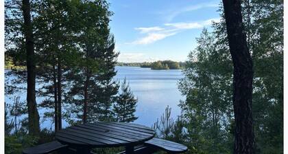 Swedish Cottage Near a Lake