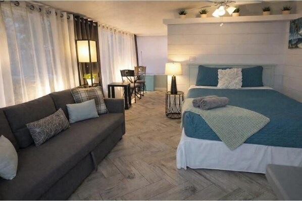 1 habitación, wifi y ropa de cama