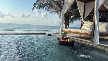 Bungalow, 6 Bedrooms, Private Pool, Beach View | Pool | 2 outdoor pools
