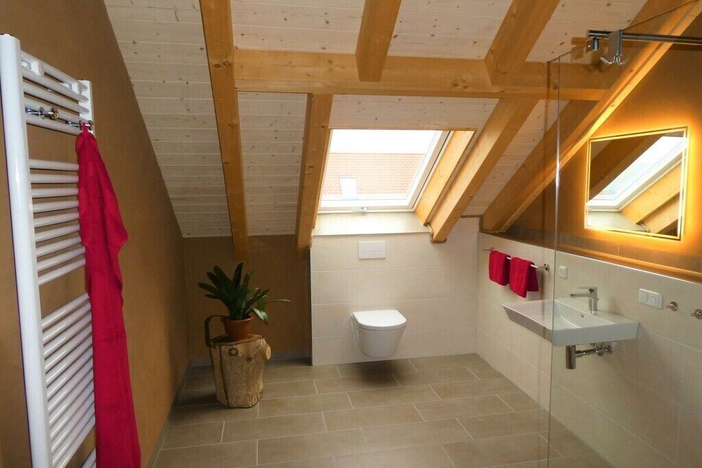 Douche, sèche-cheveux