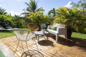 Terrace/patio - Villa Riva – 5 Bedrooms | Pool | Ideal for Groups (Le Gosier)