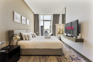 1 Schlafzimmer, Zimmersafe, Bügeleisen/Bügelbrett, Internetzugang