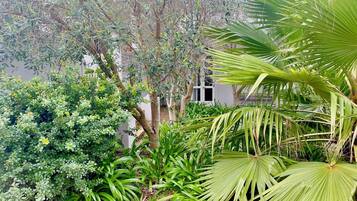 Deluxe Double Room, Patio, Garden View | Property grounds