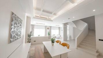 Luxury-Villa, 4 Schlafzimmer, Poolseite | Innenbereich