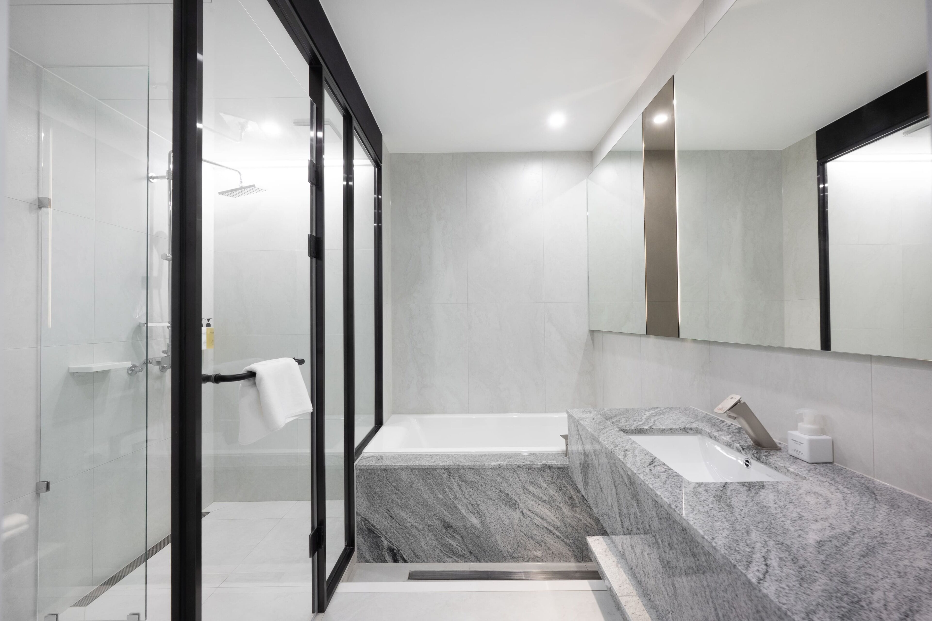 Deluxe Double Room | Bathroom | Free toiletries, hair dryer, bathrobes, bidet