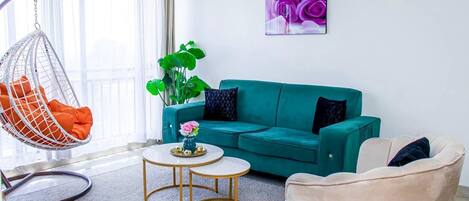 55-inch Smart TV with cable channels, Netflix, first-run films