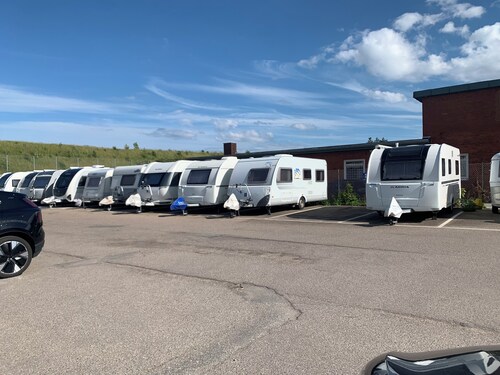 Hobby De Luxe Caravan