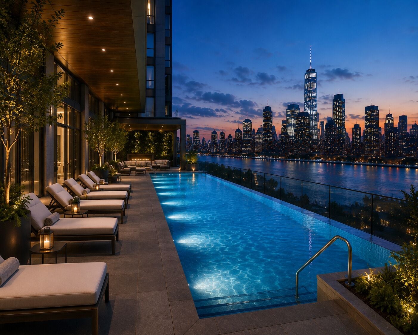 Outdoor pool