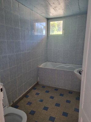 Douche, séchoir à cheveux