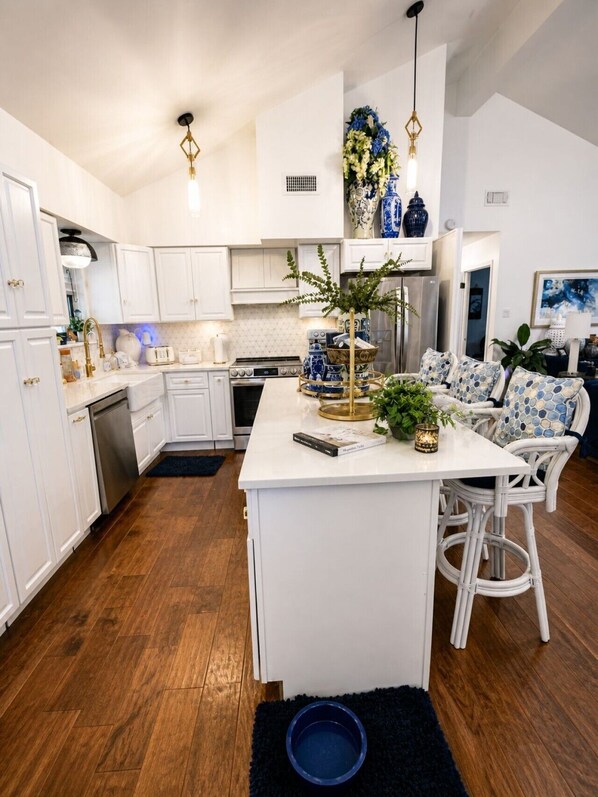 Microwave, oven, stovetop