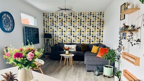 Living area - House near La Rochelle & the beaches (Clavette)