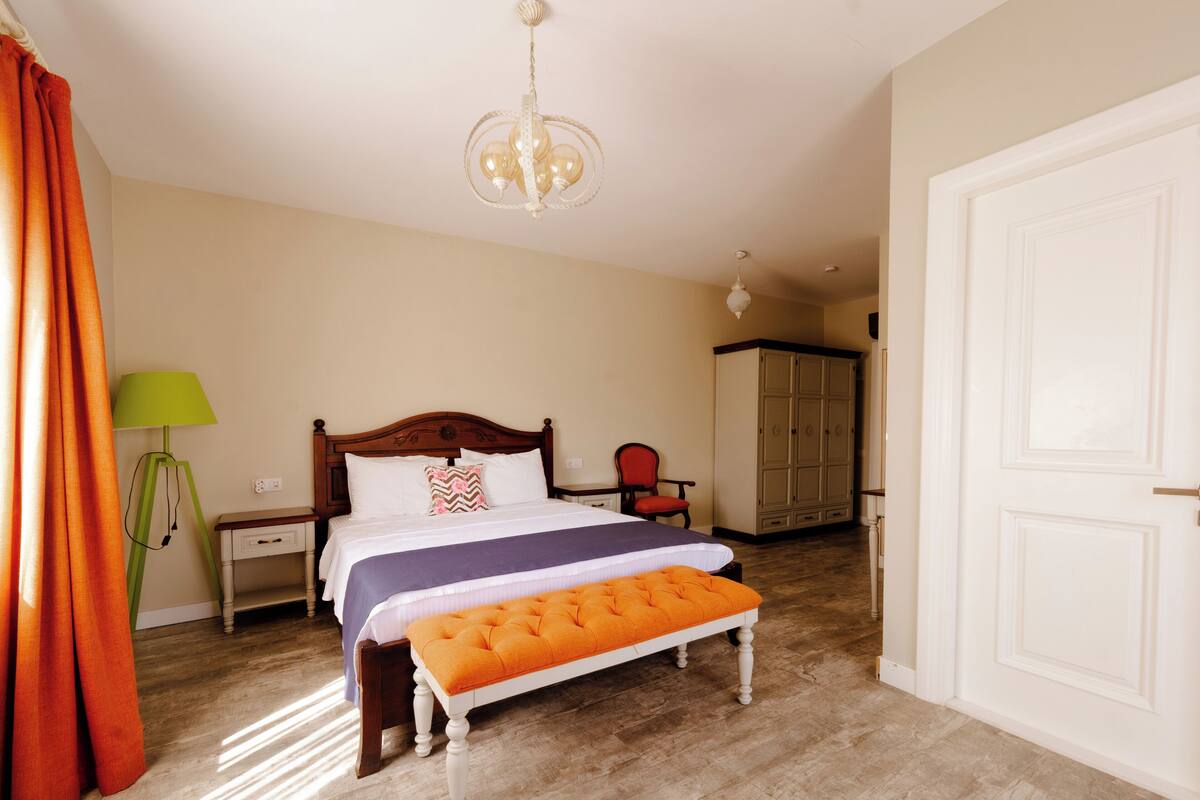 Chambre Double Deluxe, balcon, vue montagne | Bureau, Wi-Fi gratuit
