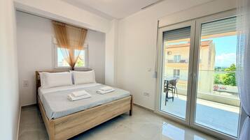 Comfort-Apartment, Balkon, Stadtblick | Kostenloses WLAN