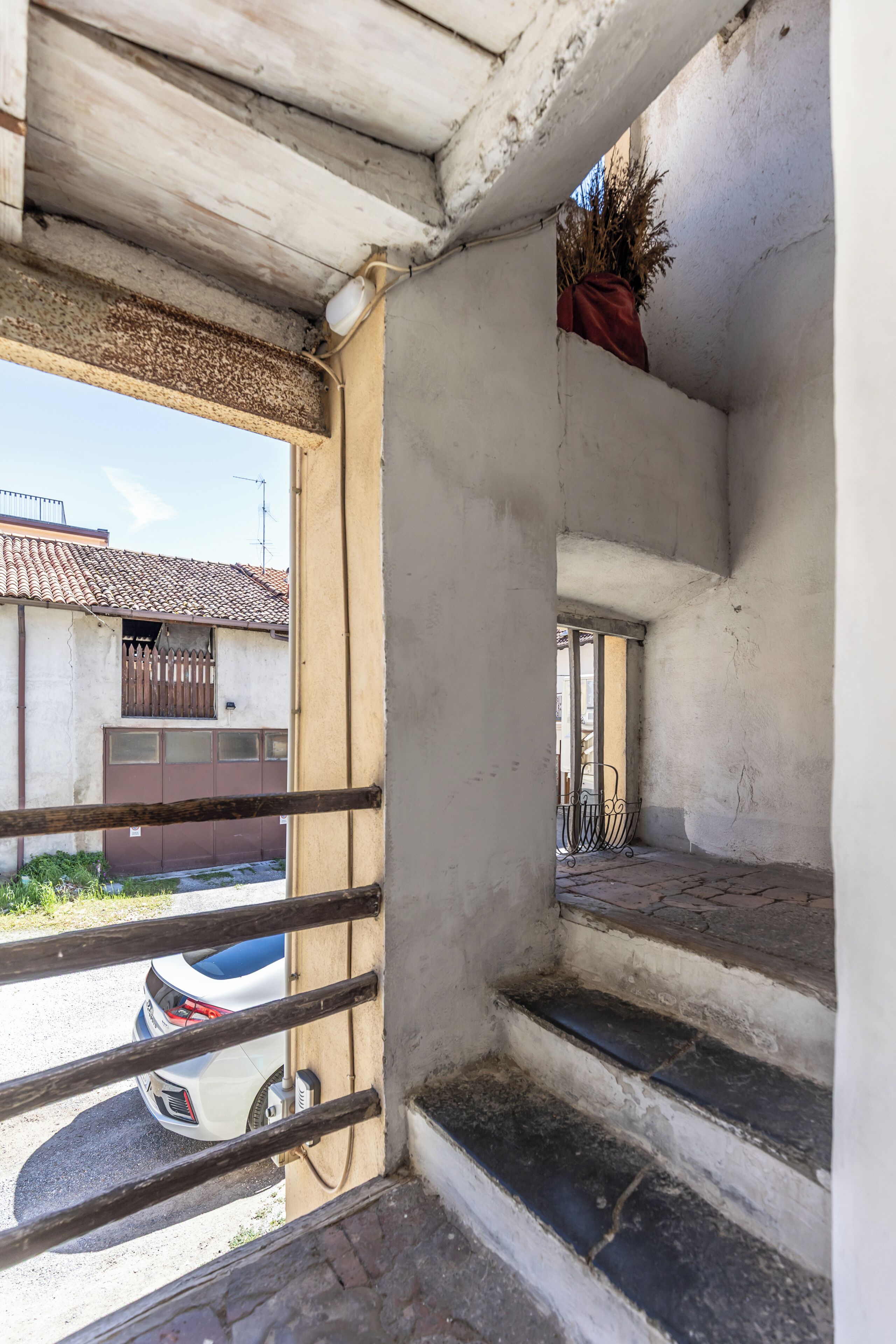 Entrada de la propiedad